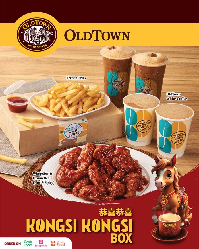 OldTown White Coffee Kongsi-Kongsi Box: Sharing Sets for 4-5 Pax OldTown White Coffee Kongsi-Kongsi Box: Sharing Sets for 4-5 Pax