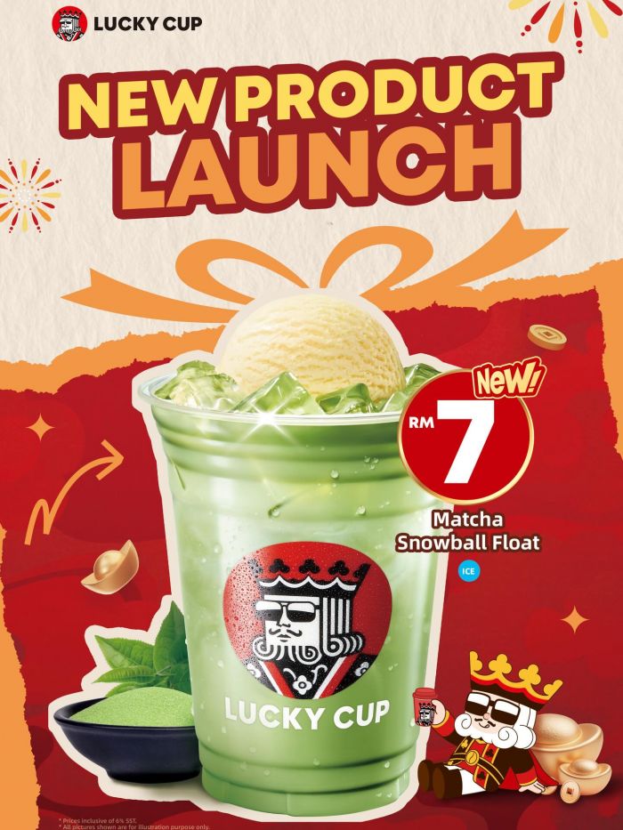 Lucky Cup New Product Launch: Snowball Float Series from RM7 | February 2026 Lucky Cup New Product Launch: Snowball Float Series from RM7 | February 2026