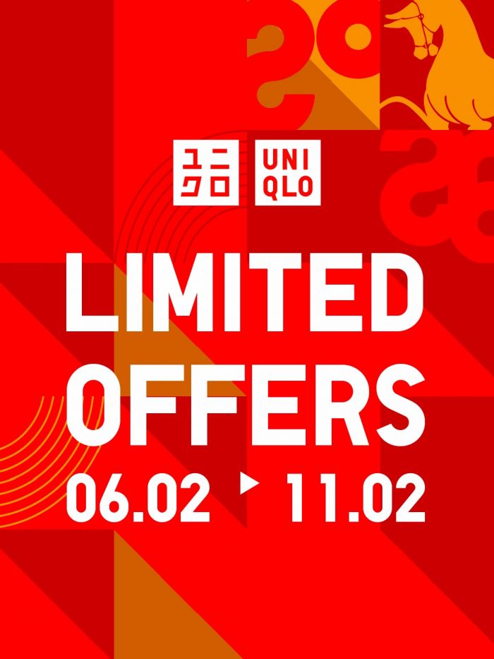 UNIQLO Limited Offers: CNY Apparel Deals from RM19.90 | 6-11 February 2026 UNIQLO Limited Offers: CNY Apparel Deals from RM19.90 | 6-11 February 2026