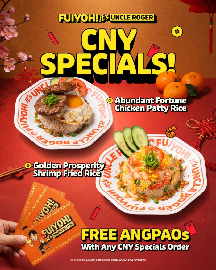 FUIYOH! It's Uncle Roger CNY Specials: New Fried Rice & Free Angpaos | February 2026 FUIYOH! It's Uncle Roger CNY Specials: New Fried Rice & Free Angpaos | February 2026