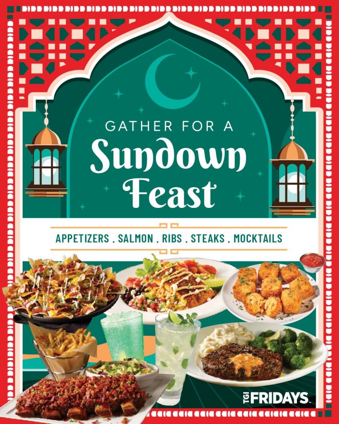 TGI Fridays Ramadan 2026: Sundown Feast Buka Puasa Specials TGI Fridays Ramadan 2026: Sundown Feast Buka Puasa Specials