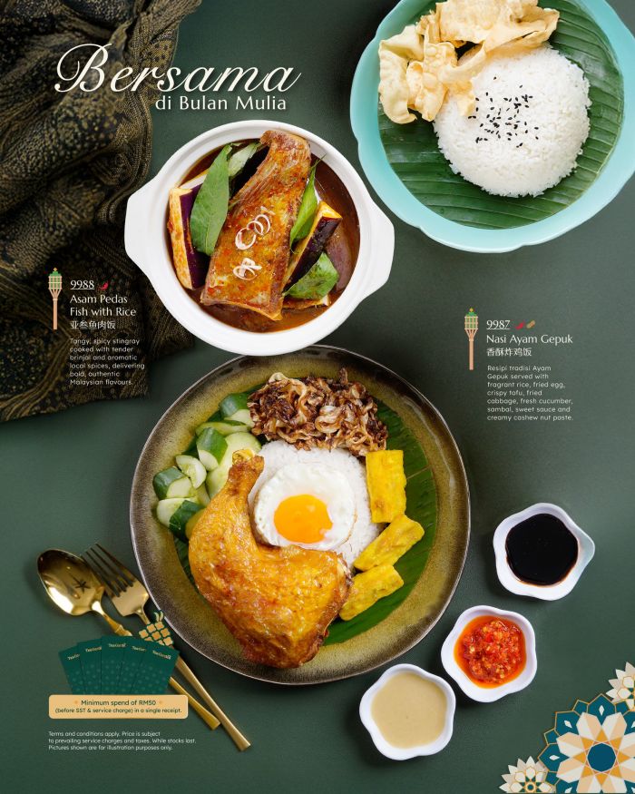 Tea Garden Ramadan Raya Menu: Nasi Ayam Gepuk & Asam Pedas | Until 31 March 2026 Tea Garden Ramadan Raya Menu: Nasi Ayam Gepuk & Asam Pedas | Until 31 March 2026