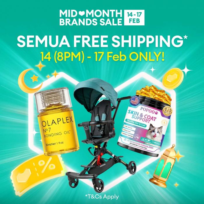 Lazada Mid Month Brands Sale: Semua Free Shipping Deals | 14-17 Feb 2026 Lazada Mid Month Brands Sale: Semua Free Shipping Deals | 14-17 Feb 2026