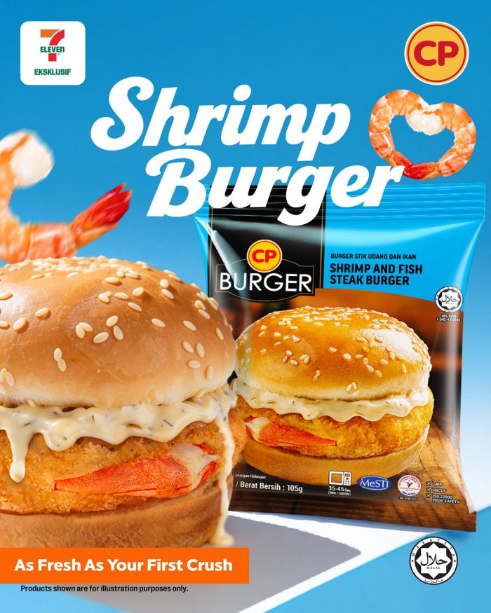 7-Eleven New Arrival: CP Shrimp and Fish Steak Burger | February 2026 7-Eleven New Arrival: CP Shrimp and Fish Steak Burger | February 2026