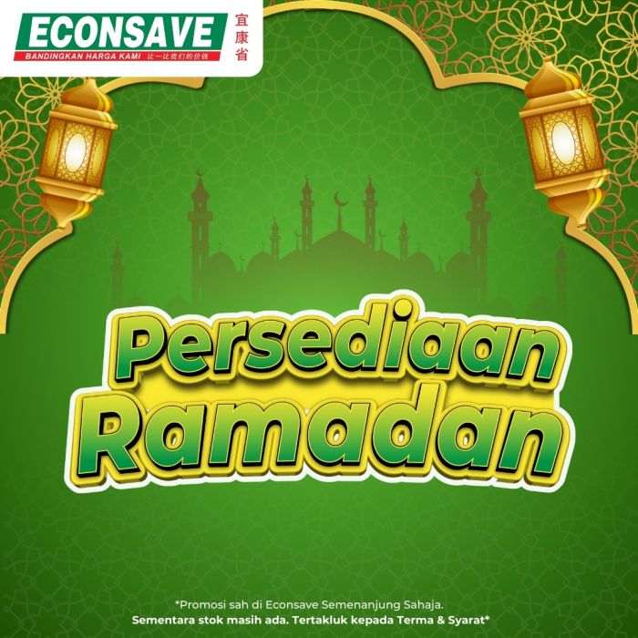 Econsave Persediaan Ramadan Promotion: Kurma & Grocery Deals | 13-19 February 2026 Econsave Persediaan Ramadan Promotion: Kurma & Grocery Deals | 13-19 February 2026