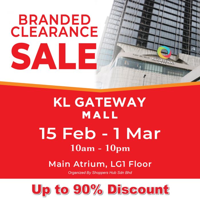 Shoppers Hub Branded Clearance Sale: Up to 90% OFF Fashion & Bags | 15 Feb-1 Mar 2026 Shoppers Hub Branded Clearance Sale: Up to 90% OFF Fashion & Bags | 15 Feb-1 Mar 2026