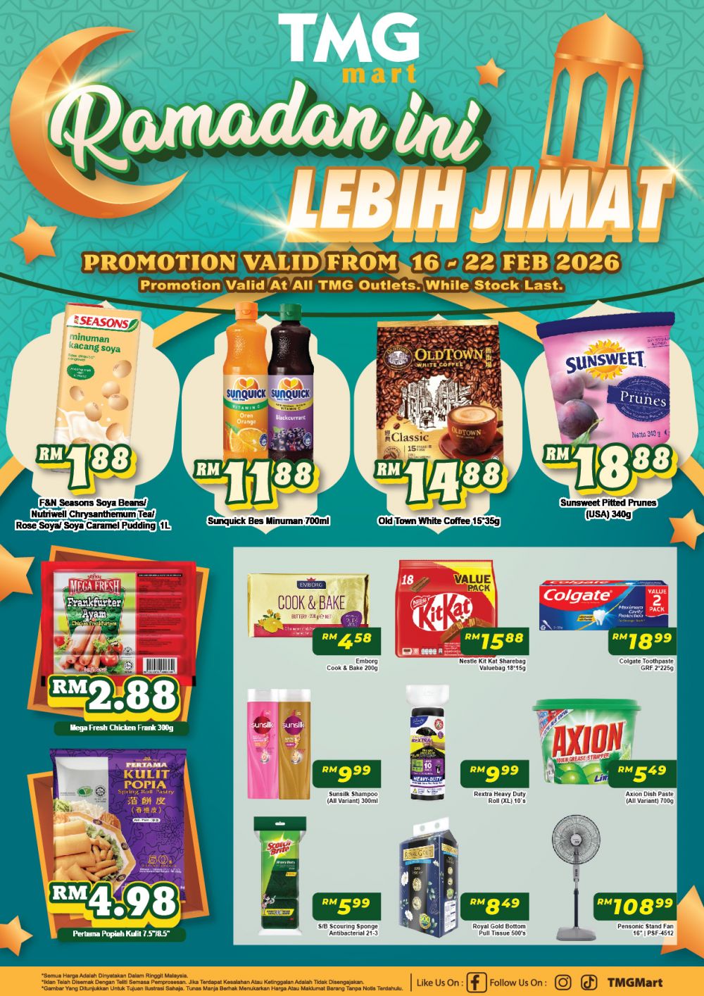 TMG Mart Ramadan Promotion: Grocery Deals & Savings | 16-22 February 2026 TMG Mart Ramadan Promotion: Grocery Deals & Savings | 16-22 February 2026
