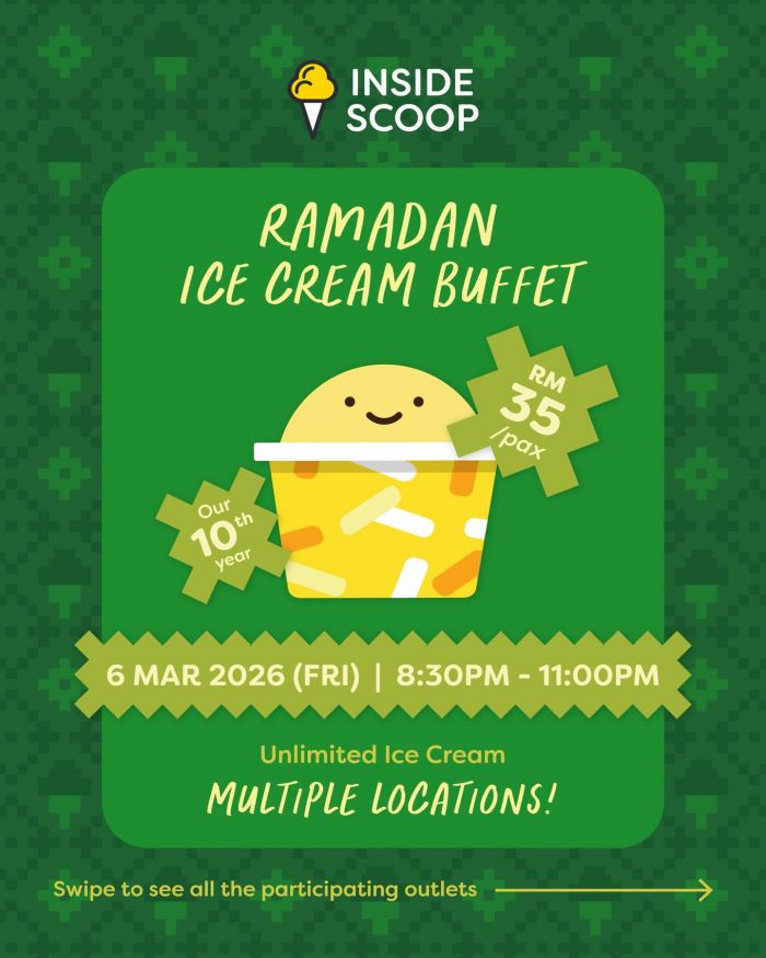 Inside Scoop Ramadan Ice Cream Buffet: Unlimited Treats | 6 Mar 2026 Inside Scoop Ramadan Ice Cream Buffet: Unlimited Treats | 6 Mar 2026