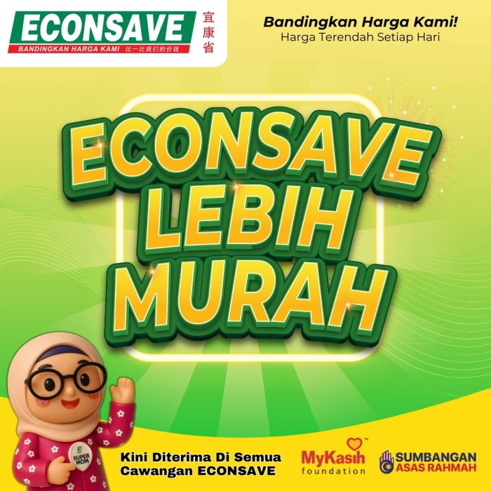 Econsave Lebih Murah Promotion: Groceries & Fresh Produce | 20 Feb - 3 Mar 2026 Econsave Lebih Murah Promotion: Groceries & Fresh Produce | 20 Feb - 3 Mar 2026