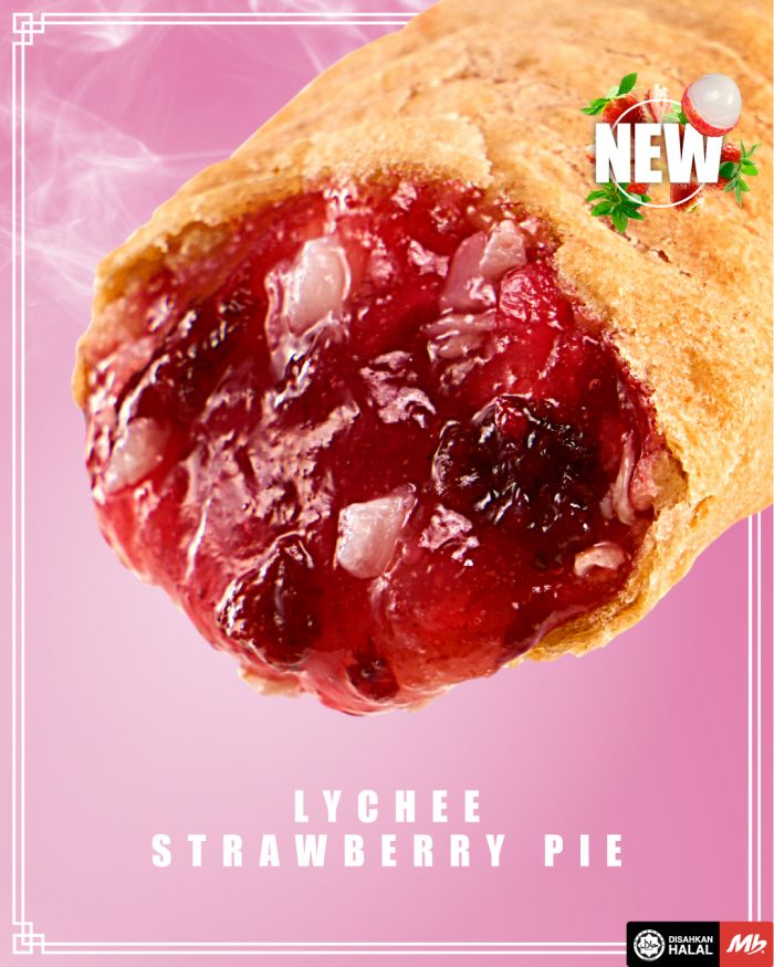 Marrybrown New Menu: Lychee Strawberry Pie Marrybrown New Menu: Lychee Strawberry Pie