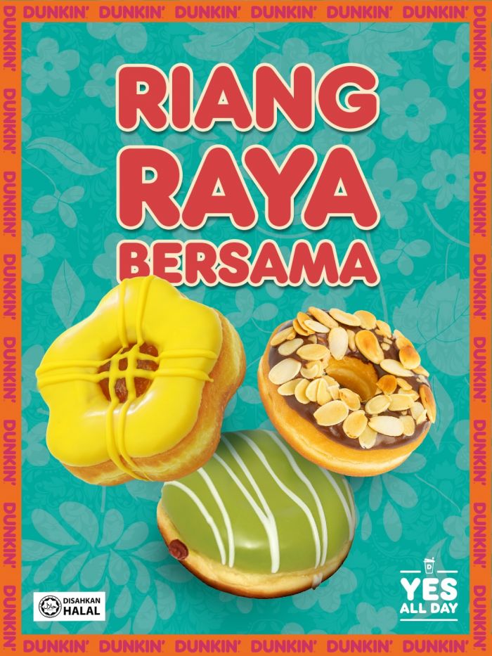 Dunkin' Donuts Promotion: Riang Raya Bersama Menu | Raya 2026 Dunkin' Donuts Promotion: Riang Raya Bersama Menu | Raya 2026