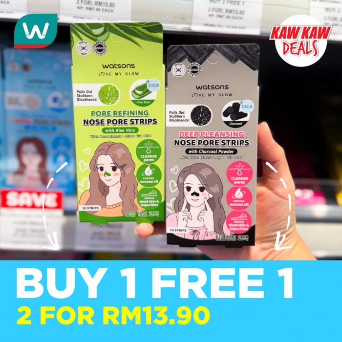 Watsons Buy 1 Free 1 Promotion: Kaw Kaw Skincare Deals | 26 Feb - 2 Mar 2026 Watsons Buy 1 Free 1 Promotion: Kaw Kaw Skincare Deals | 26 Feb - 2 Mar 2026