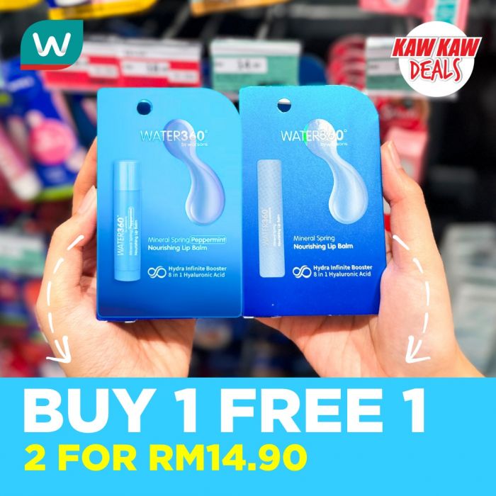 Watsons Buy 1 Free 1 Promotion: Kaw Kaw Skincare Deals | 26 Feb - 2 Mar 2026 Watsons Buy 1 Free 1 Promotion: Kaw Kaw Skincare Deals | 26 Feb - 2 Mar 2026