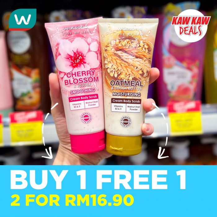 Watsons Buy 1 Free 1 Promotion: Kaw Kaw Skincare Deals | 26 Feb - 2 Mar 2026 Watsons Buy 1 Free 1 Promotion: Kaw Kaw Skincare Deals | 26 Feb - 2 Mar 2026