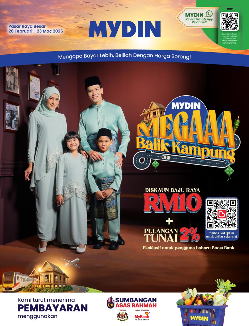 MYDIN Raya Promotion Catalogue: MegAAA Balik Kampung | 26 Feb - 23 Mar 2026 MYDIN Raya Promotion Catalogue: MegAAA Balik Kampung | 26 Feb - 23 Mar 2026