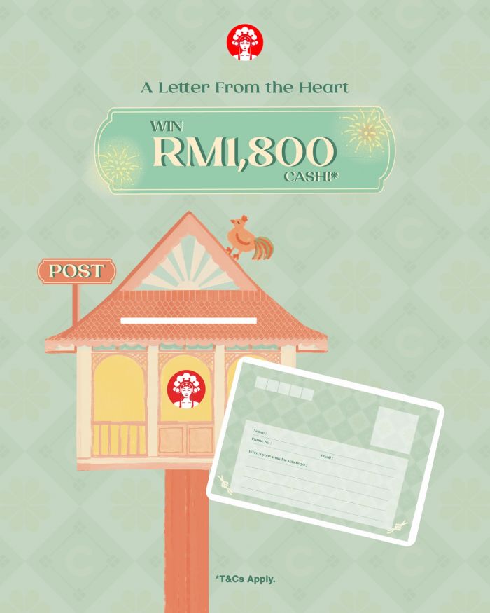 CHAGEE Raya Promotion 2026: Surat Kasih Raya Win RM1,800 Cash CHAGEE Raya Promotion 2026: Surat Kasih Raya Win RM1,800 Cash