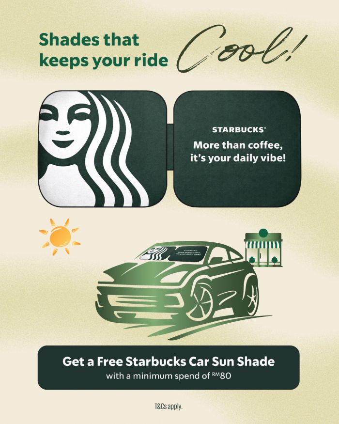Starbucks Promotion Malaysia 2026: Free Car Sun Shade | March 2026 Starbucks Promotion Malaysia 2026: Free Car Sun Shade | March 2026