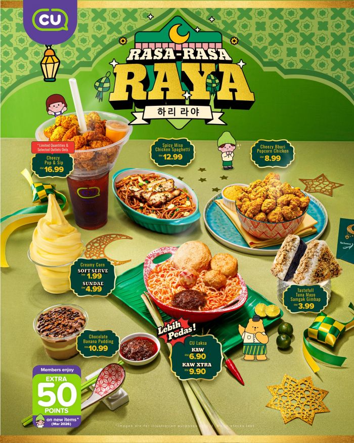 CU Menu: Rasa-Rasa Raya Food Campaign | March 2026 CU Menu: Rasa-Rasa Raya Food Campaign | March 2026