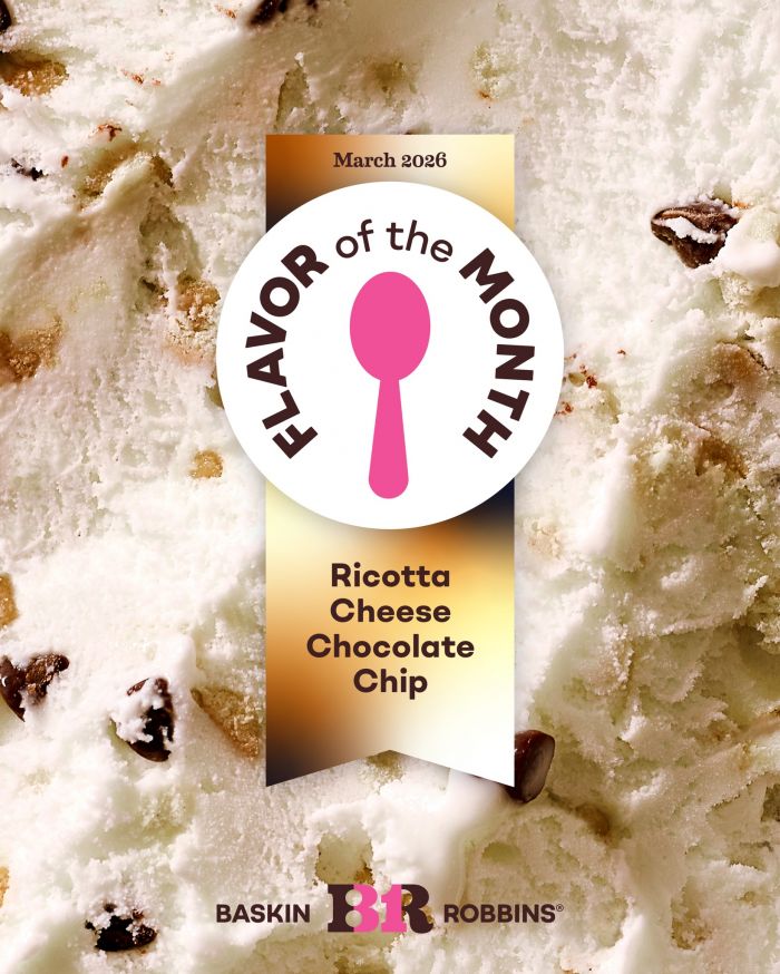 Baskin Robbins Menu Update: Ricotta Cheese Chocolate Chip | March 2026 Baskin Robbins Menu Update: Ricotta Cheese Chocolate Chip | March 2026