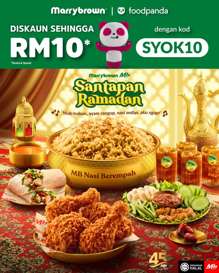 Marrybrown FoodPanda Promotion: Santapan Ramadan Deals | March 2026 Marrybrown FoodPanda Promotion: Santapan Ramadan Deals | March 2026