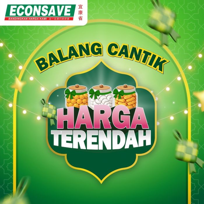 Econsave Promotion: Balang Cantik Harga Terendah | 3-8 March 2026 Econsave Promotion: Balang Cantik Harga Terendah | 3-8 March 2026