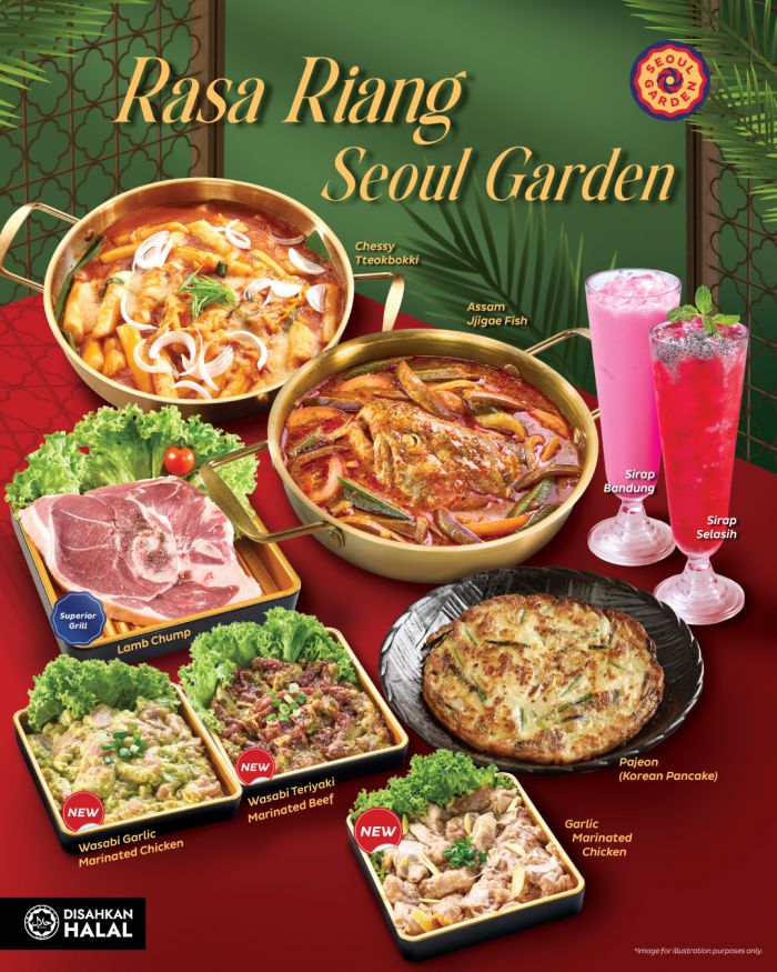 Seoul Garden Menu: Rasa Riang Seoul Garden Campaign | February - April 2026 Seoul Garden Menu: Rasa Riang Seoul Garden Campaign | February - April 2026