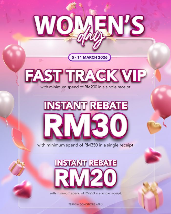 SaSa Women's Day Sale 2026: Fast Track VIP & Instant Rebates | 5-11 March 2026 SaSa Women's Day Sale 2026: Fast Track VIP & Instant Rebates | 5-11 March 2026
