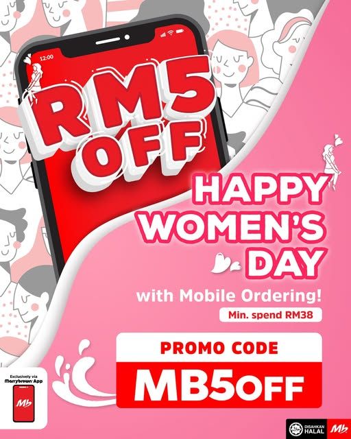 Marrybrown Promotion: Women's Day Promo | March 2026 Marrybrown Promotion: Women's Day Promo | March 2026