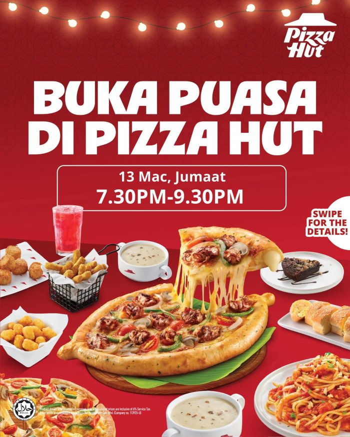 Pizza Hut Buffet: Buka Puasa Ramadan Promo | 13 March 2026 Pizza Hut Buffet: Buka Puasa Ramadan Promo | 13 March 2026