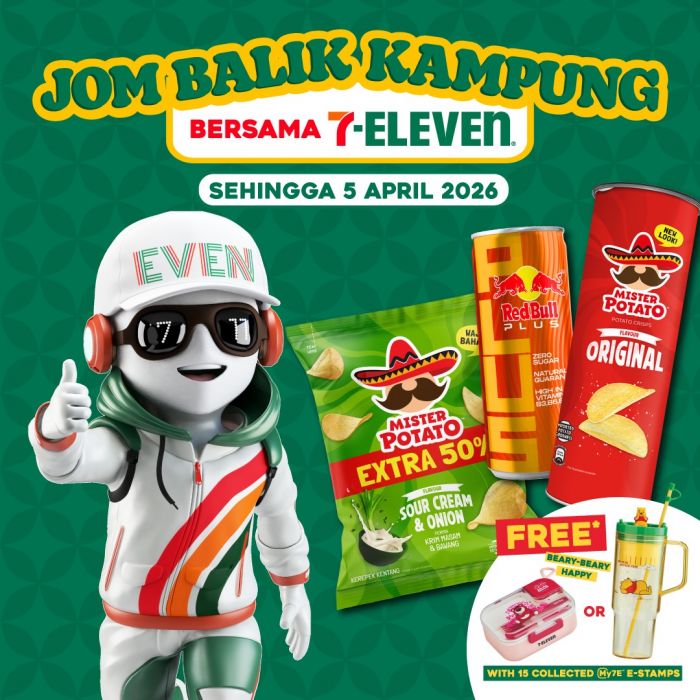 7-Eleven Promotion: Jom Balik Kampung Deals | Until April 2026 7-Eleven Promotion: Jom Balik Kampung Deals | Until April 2026