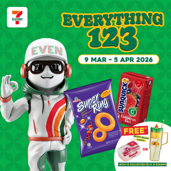 7 Eleven Promotion: Everything 123 Deals | 9 March - 5 April 2026 7 Eleven Promotion: Everything 123 Deals | 9 March - 5 April 2026