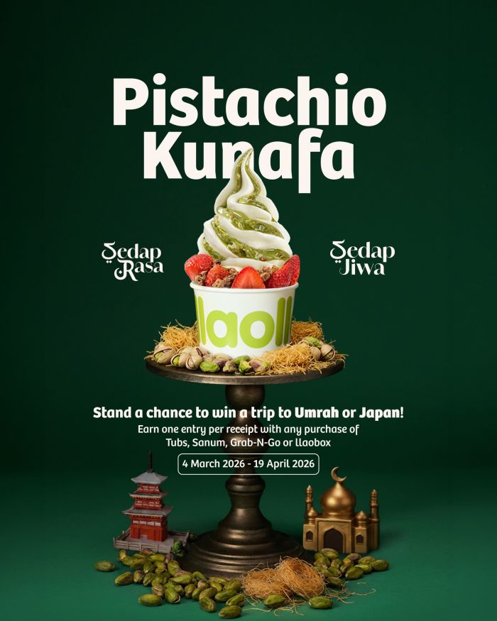 llaollao Menu Update: NEW Pistachio Kunafa & Win a Trip | March-April 2026 llaollao Menu Update: NEW Pistachio Kunafa & Win a Trip | March-April 2026