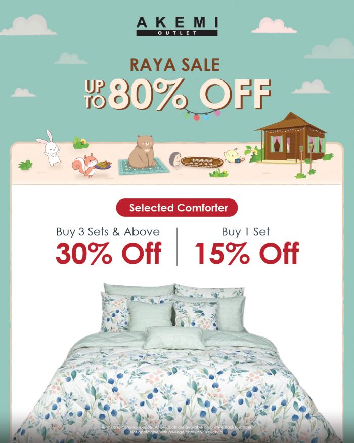 Akemi Raya Sale at Genting Highlands Premium Outlets: Up to 80% Off | 13-23 March 2026 Akemi Raya Sale at Genting Highlands Premium Outlets: Up to 80% Off | 13-23 March 2026
