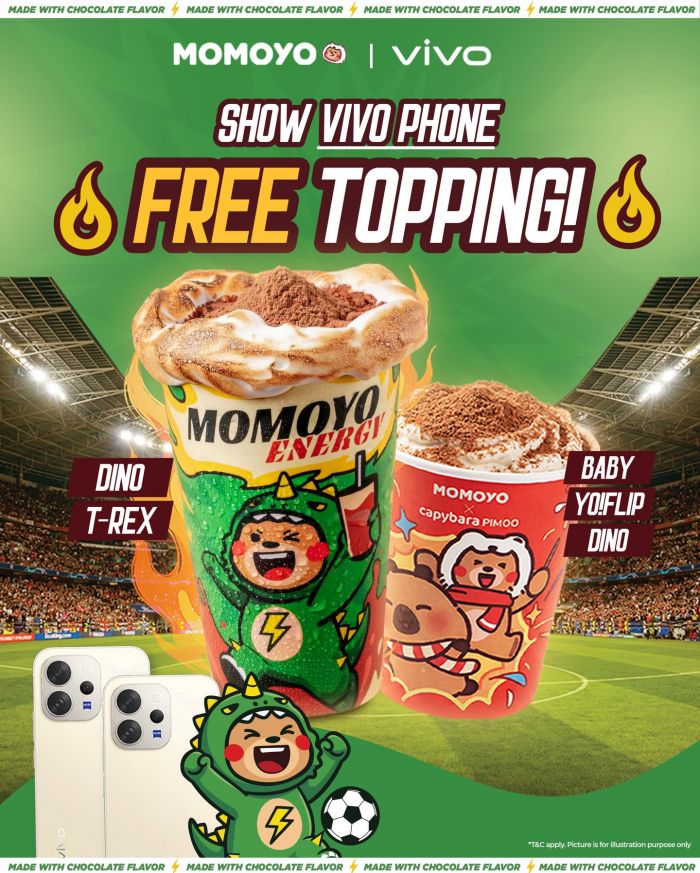 Momoyo Promotion: FREE Topping for VIVO Phone Users | March 2026 Momoyo Promotion: FREE Topping for VIVO Phone Users | March 2026