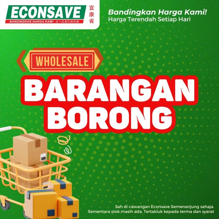 Econsave Promotion: Barangan Borong Deals | 17-22 March 2026 Econsave Promotion: Barangan Borong Deals | 17-22 March 2026