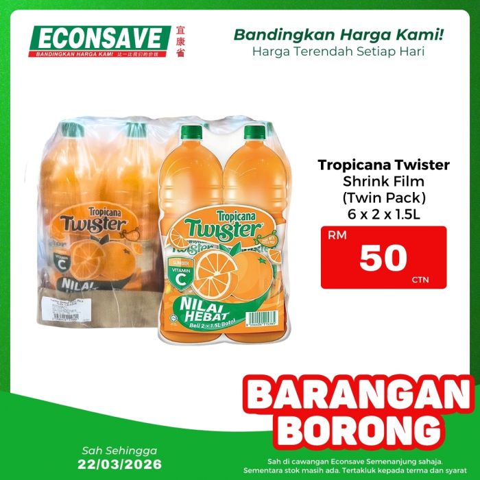 Econsave Promotion: Barangan Borong Deals | 17-22 March 2026 Econsave Promotion: Barangan Borong Deals | 17-22 March 2026
