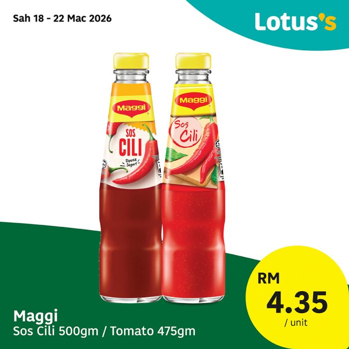 最新 Lotus's 促销 (至 8 April):超值杂货与厨房电器 | 附完整价格表