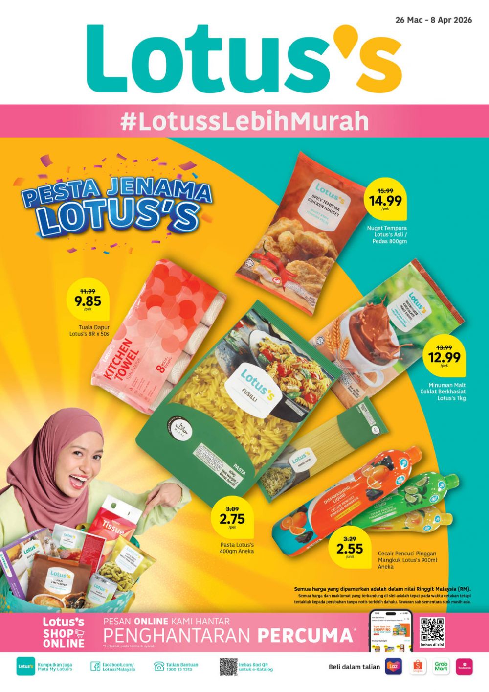 Lotus's Promotion Catalogue: Hari Raya Offers - Buy 1 Free 1 & 40% OFF | March - April 2026 Lotus's Promotion Catalogue: Hari Raya Offers - Buy 1 Free 1 & 40% OFF | March - April 2026