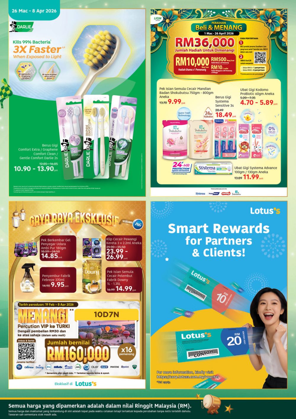 Lotus's Promotion Catalogue: Hari Raya Offers - Buy 1 Free 1 & 40% OFF | March - April 2026 Lotus's Promotion Catalogue: Hari Raya Offers - Buy 1 Free 1 & 40% OFF | March - April 2026