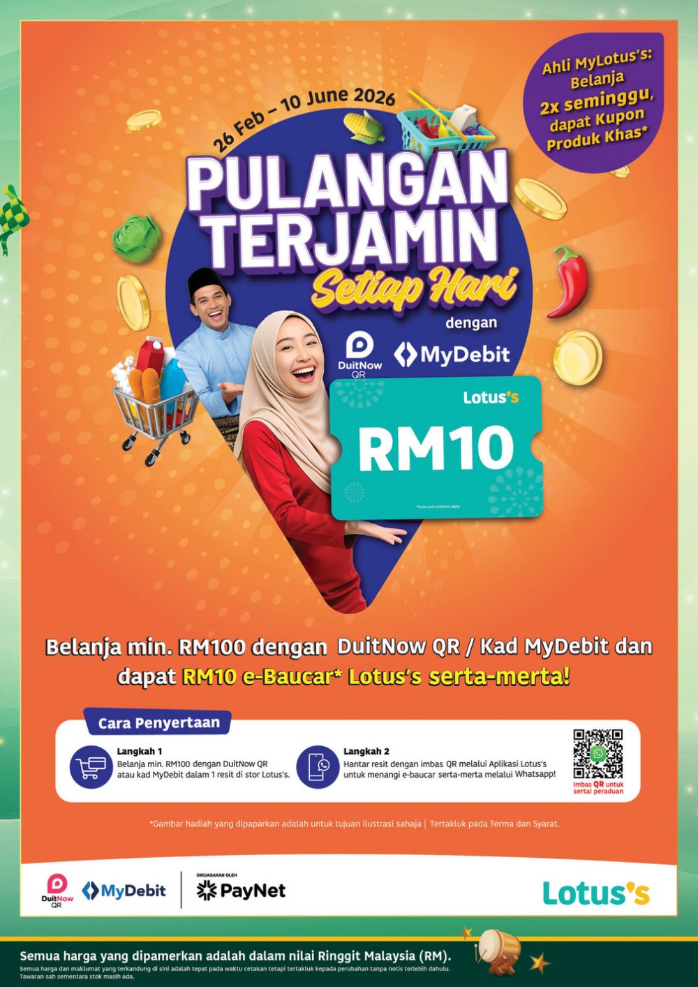 Lotus's Promotion Catalogue: Hari Raya Offers - Buy 1 Free 1 & 40% OFF | March - April 2026 Lotus's Promotion Catalogue: Hari Raya Offers - Buy 1 Free 1 & 40% OFF | March - April 2026