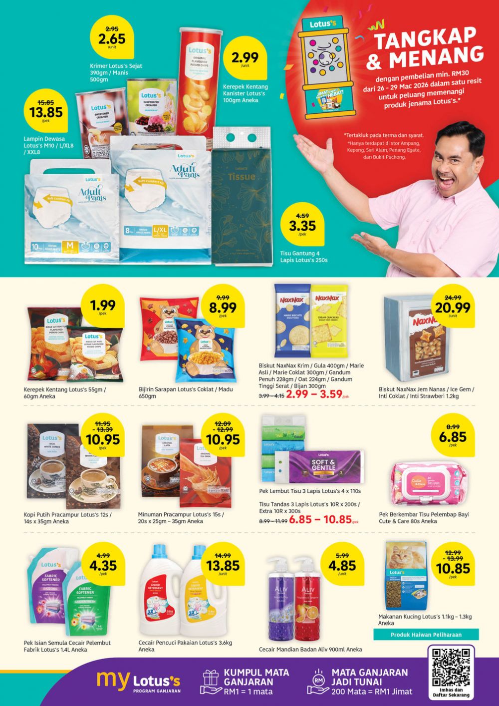 Lotus's Promotion Catalogue: Hari Raya Offers - Buy 1 Free 1 & 40% OFF | March - April 2026 Lotus's Promotion Catalogue: Hari Raya Offers - Buy 1 Free 1 & 40% OFF | March - April 2026