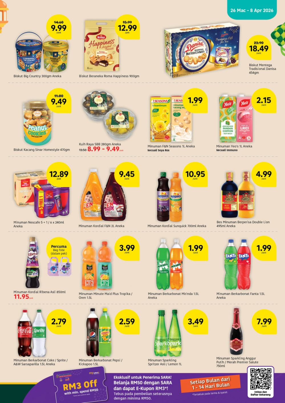 Lotus's Promotion Catalogue: Hari Raya Offers - Buy 1 Free 1 & 40% OFF | March - April 2026 Lotus's Promotion Catalogue: Hari Raya Offers - Buy 1 Free 1 & 40% OFF | March - April 2026