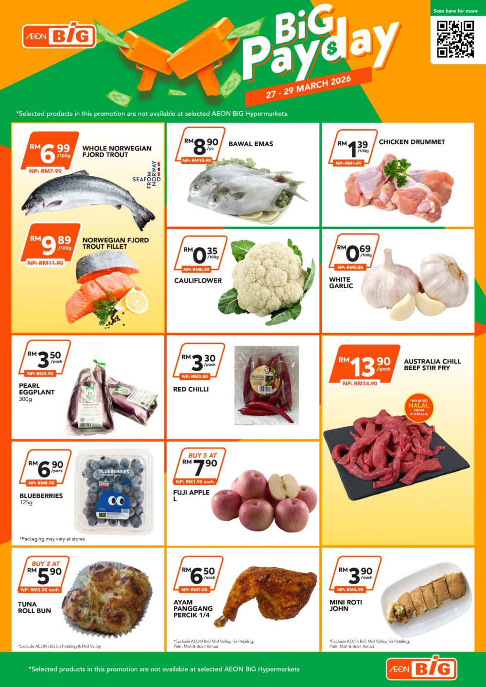 AEON BiG Payday Promotion: BiG Payday - Huge Discounts on Groceries | 27-29 March 2026 AEON BiG Payday Promotion: BiG Payday - Huge Discounts on Groceries | 27-29 March 2026