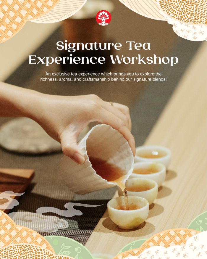 CHAGEE Workshop: Signature Tea Experience - Free Exclusive Gift | April 2026 CHAGEE Workshop: Signature Tea Experience - Free Exclusive Gift | April 2026