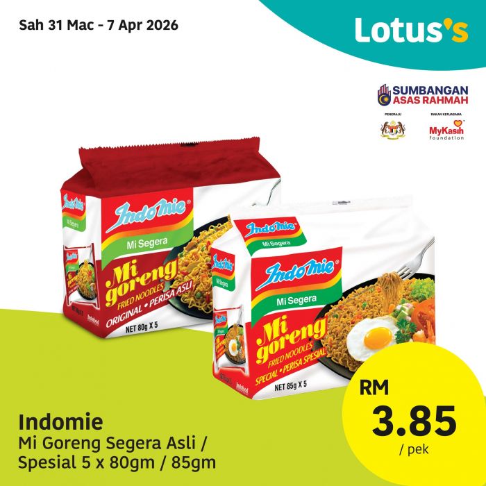最新 Lotus's 促销 (31日至8日):Gila Jimat 疯狂省 | 买一送一与超值日用品