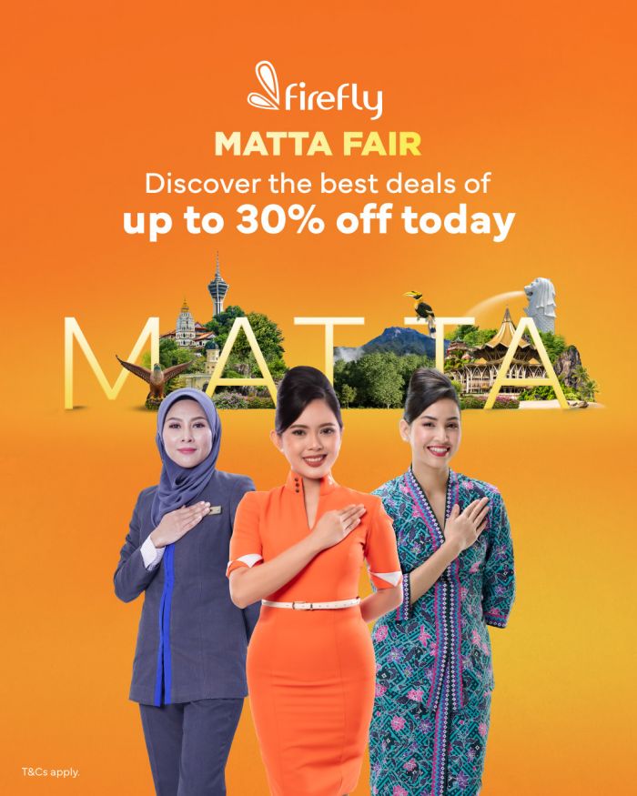 Firefly MATTA Fair Sale: 2026 Flight Deals - Up to 30% OFF All Destinations | Apr 2026 Firefly MATTA Fair Sale: 2026 Flight Deals - Up to 30% OFF All Destinations | Apr 2026