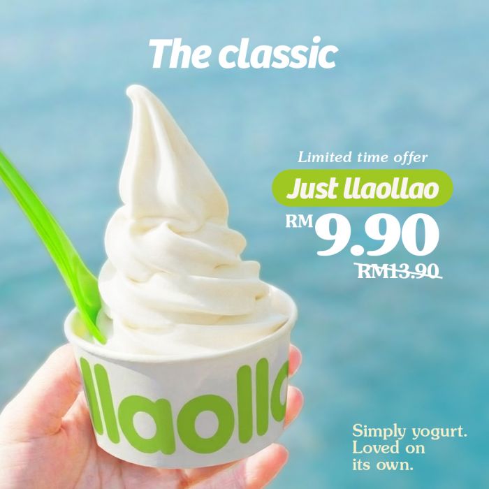 llaollao Promotion: The Classic Just llaollao - Only RM9.90 | April 2026 llaollao Promotion: The Classic Just llaollao - Only RM9.90 | April 2026