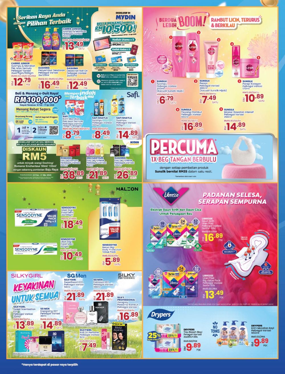 MYDIN Promotion Catalogue: Lebih Ganjaran Lebih Meriah - Win RM222,222 Prizes! | 2 - 13 April 2026 MYDIN Promotion Catalogue: Lebih Ganjaran Lebih Meriah - Win RM222,222 Prizes! | 2 - 13 April 2026