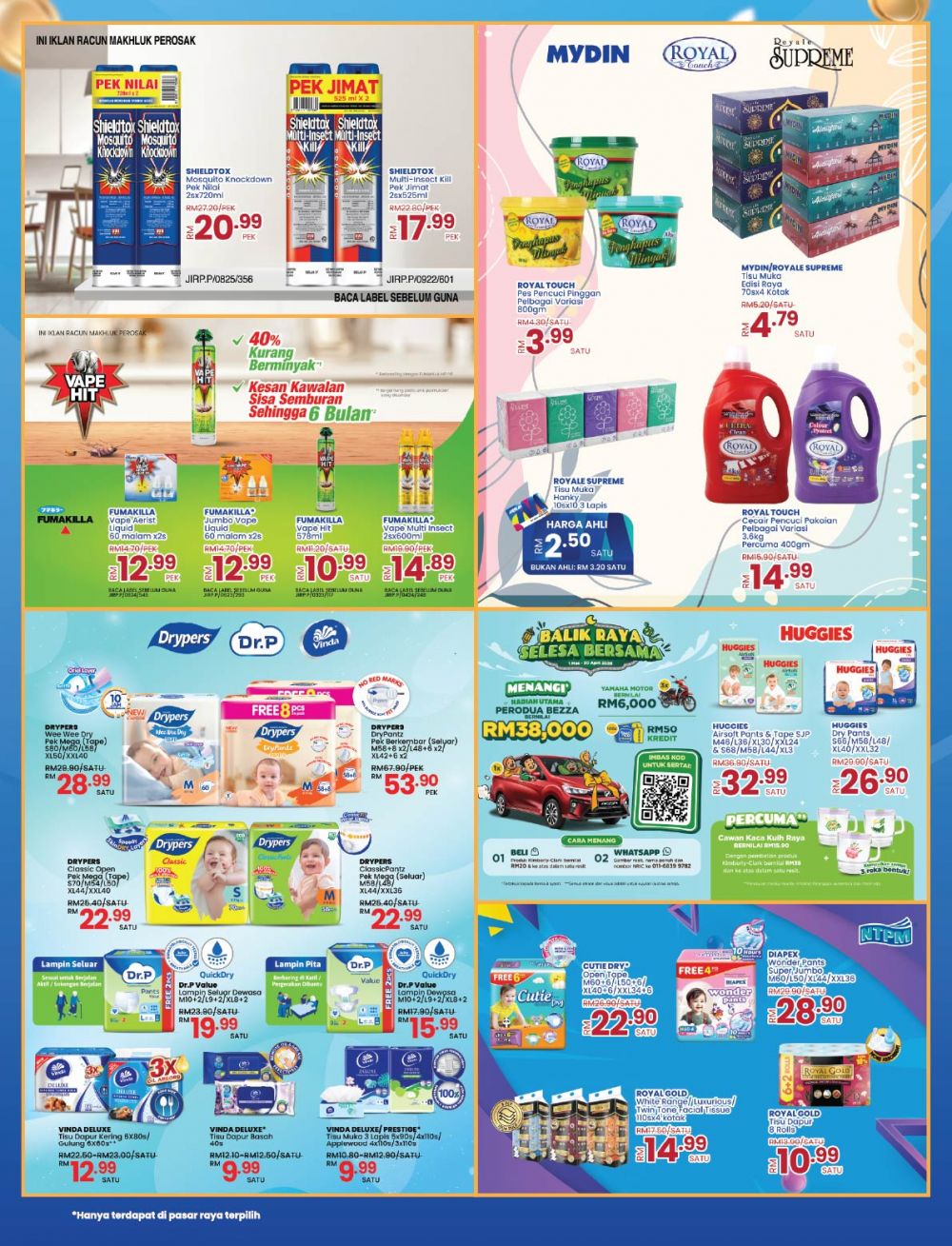 MYDIN Promotion Catalogue: Lebih Ganjaran Lebih Meriah - Win RM222,222 Prizes! | 2 - 13 April 2026 MYDIN Promotion Catalogue: Lebih Ganjaran Lebih Meriah - Win RM222,222 Prizes! | 2 - 13 April 2026