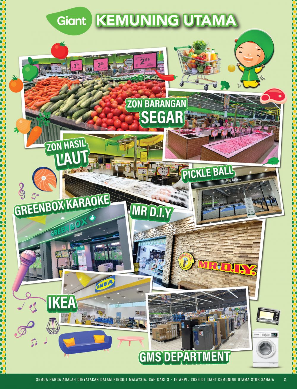 Giant Kemuning Utama Promotion: Promosi Hebat - Buy 1 Free 1 & RM0.99 Deals | 3-16 April 2026 Giant Kemuning Utama Promotion: Promosi Hebat - Buy 1 Free 1 & RM0.99 Deals | 3-16 April 2026